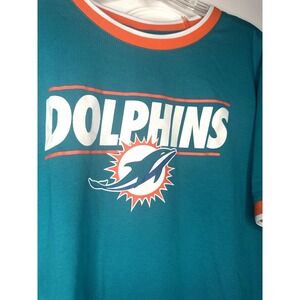 Retro Inspired NFL Team apparel NFL Miami Dolphins T-Shirt Size XXL